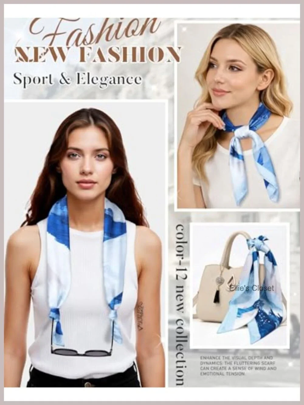 Silk-Like Satin Hair Scarf 27